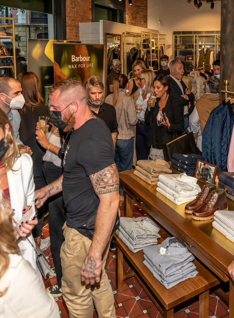Inauguracion Barbour Bilbao Astarloa