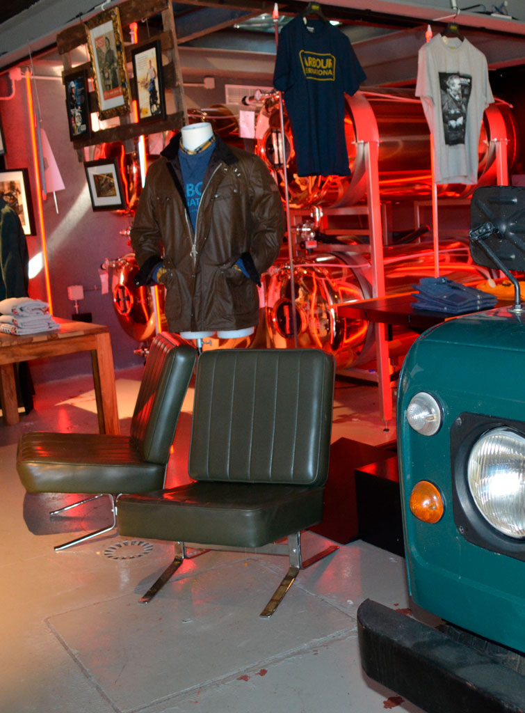 Inauguracion Barbour Revival Cafe
