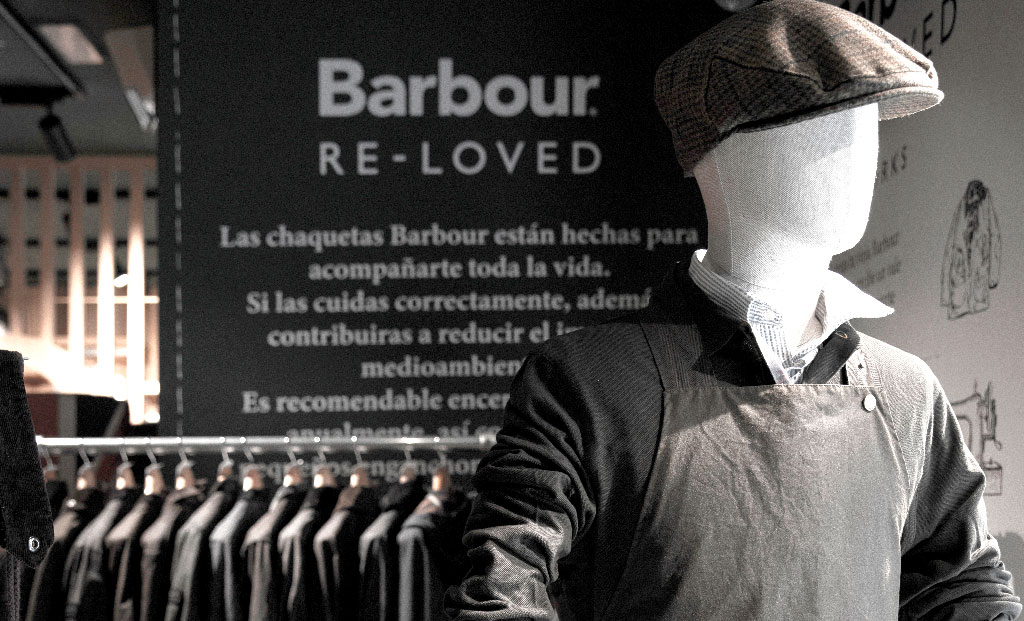 Barbour Re-Loved sostenibilidad