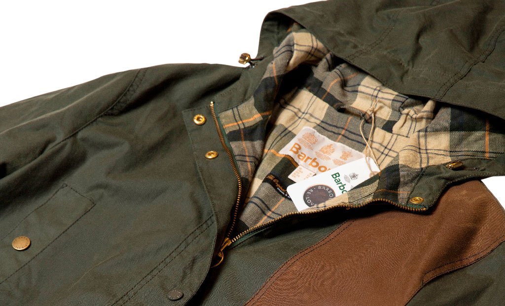 Barbour Re-Loved detalle chaqueta