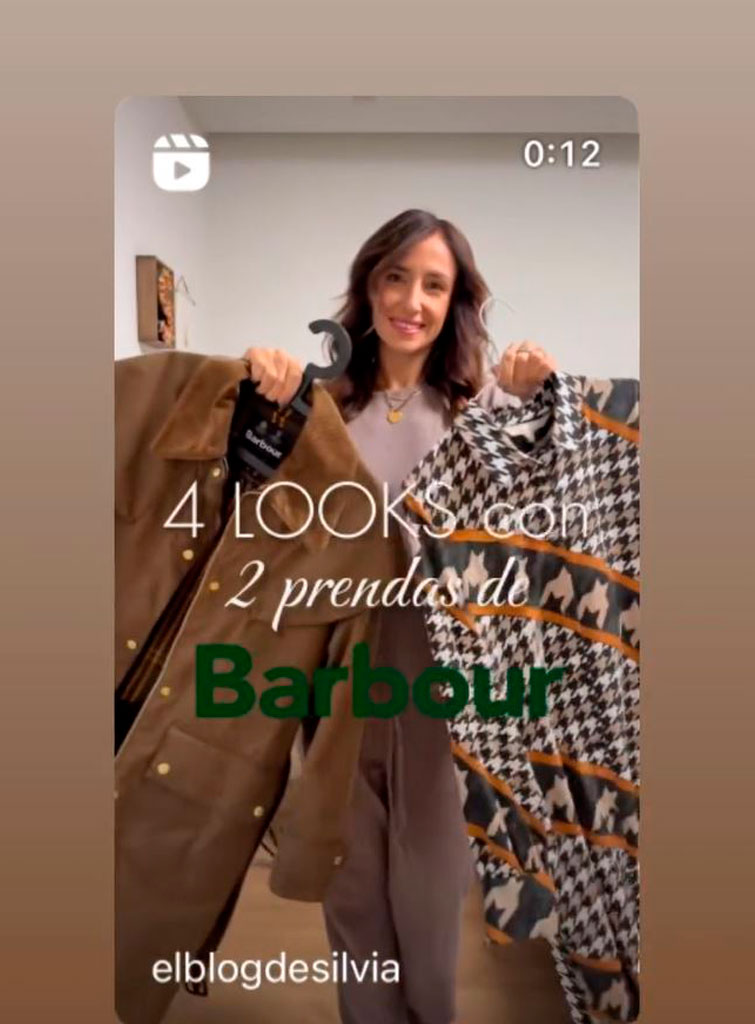 Repost prendas Barbour @elblogdesilvia