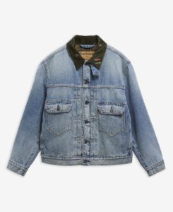 Cazadora vaquera de la colección cápsula Barbour X Levi's