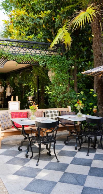 Barbour Garden Party - decoración Hotel Santo Mauro