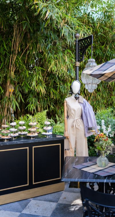 Barbour Garden Party - detalle catering