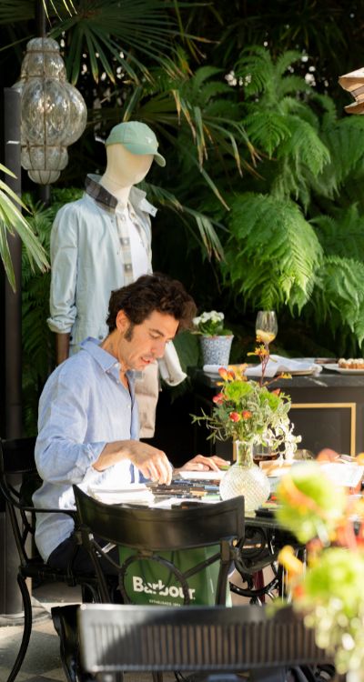 Barbour Garden Party - corner pintura
