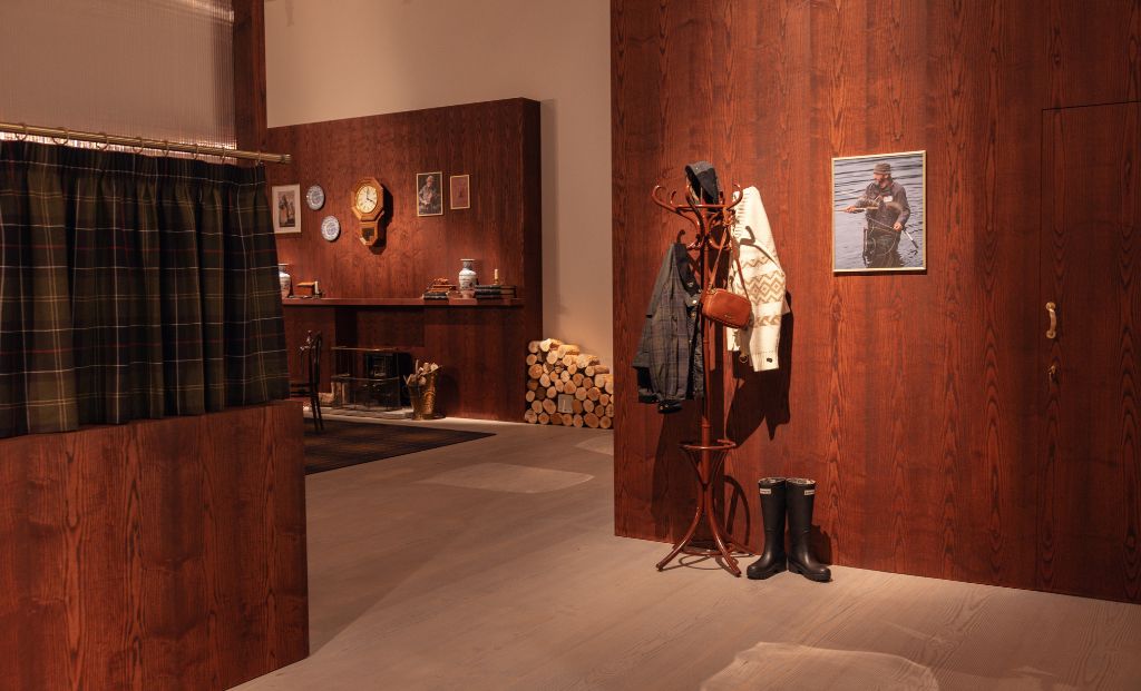 Barbour Exposición inmersiva - London Fashion Week