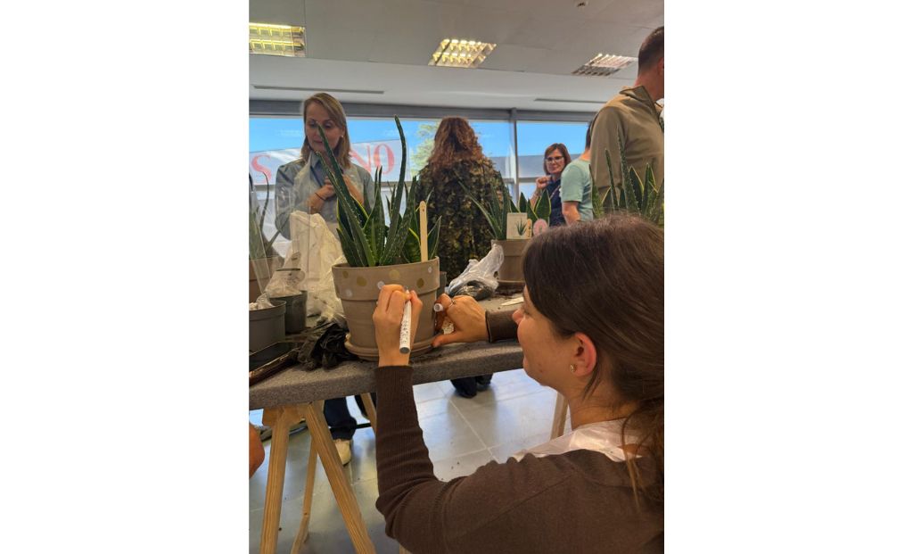 Taller de plantas en Ogoza Fashion