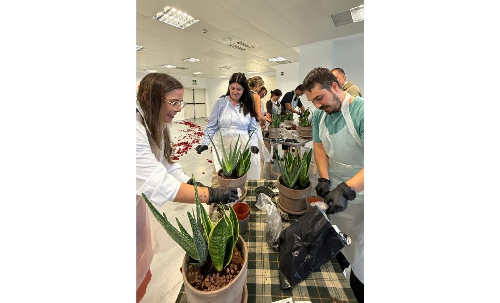 Taller de plantas en Ogoza Fashion