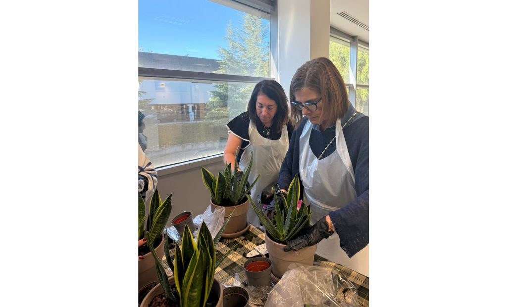 Taller de plantas en Ogoza Fashion